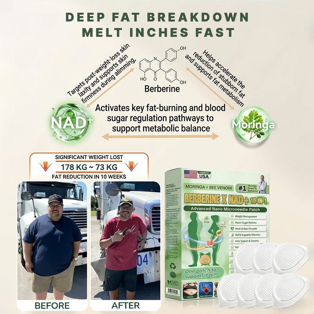 LummaSculpt 10-in-1 Advanced Nano Microneedle Patch - Once Daily, Visible Results in 7 Days