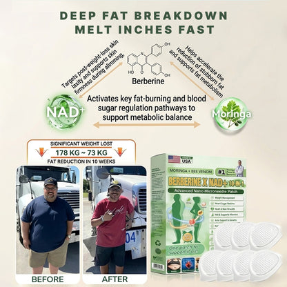 LummaSculpt 10-in-1 Advanced Nano Microneedle Patch - Once Daily, Visible Results in 7 Days